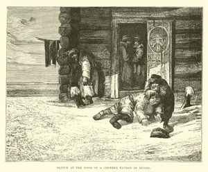 Croquis à la porte d