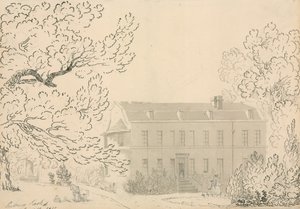 Croquis du parc de Putney, Putney, Londres - English School