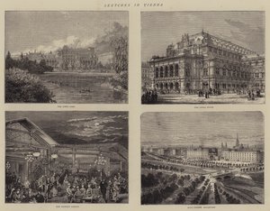 Croquis à Vienne - English School