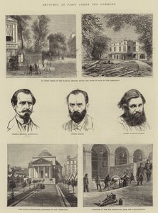 Croquis à Paris sous la Commune