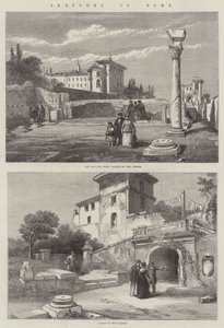 Croquis à Rome - English School