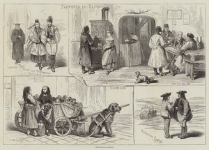 Croquis en Saxe - English School