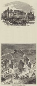 Croquis à Taunton (gravure) - English School