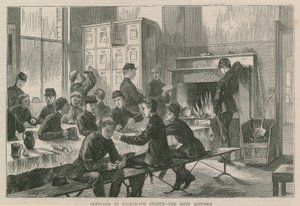 Croquis dans la rue du télégraphe - la cuisine des garçons - English School