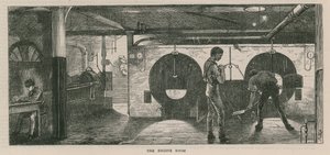 Croquis dans la rue du télégraphe - la salle des machines - English School