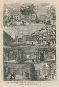 Croquis de la prison de la Queen