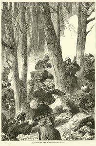 Escarmouche dans les bois avant Metz - English School