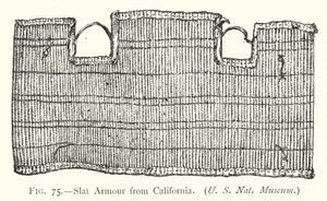 Armure en lattes de Californie - English School
