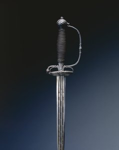 Petite épée, vers 1720-60 - English School