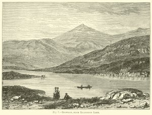 Snowdon, depuis le lac Llanberis - English School