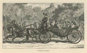Landau sociable - English School