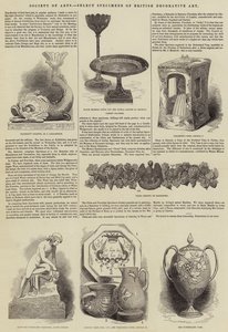 Société des Arts, spécimens choisis de l