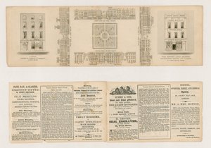 Soho Square, Vues de rue de Talliss à Londres, vers 1838 - English School