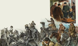 Soldats dans la neige - English School