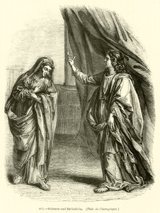 Salomon et Bethsabée, Philippe de Champaigne - English School