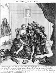 Salomon dans sa Gloire, vers 1738 - English School