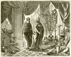 Solon dans le trésor de Crésus - English School