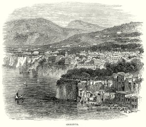 Sorrente (gravure) - English School