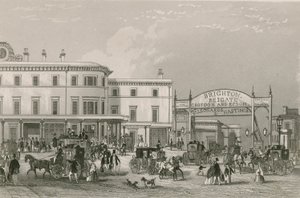 Gare du South Eastern Railway, London Bridge - English School