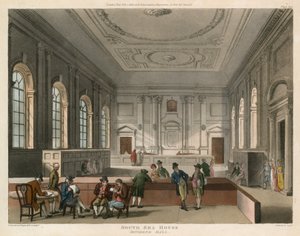 South Sea House, Londres, hall divisé - English School