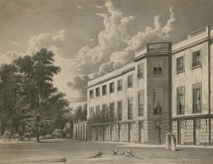 Façade sud de Carlton House - English School