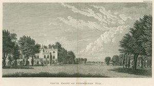Façade sud de Strawberry Hill, Twickenham, Londres - English School