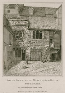 Restes sud de Winchester House, Southwark - English School