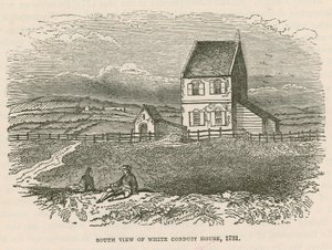 Vue sud de White Conduit House, Islington, Londres - English School