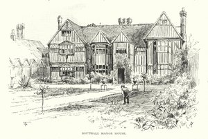 Manoir de Southall (gravure) - English School
