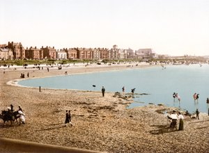 Southport depuis la jetée - English School