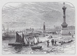 Southsea (gravure) - English School
