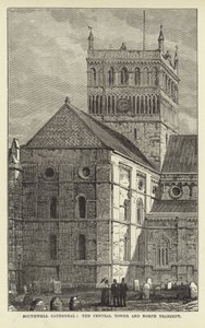 Cathédrale de Southwell, tour centrale et transept nord - English School