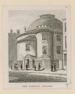 Chapelle de Spa Fields, Clerkenwell - English School
