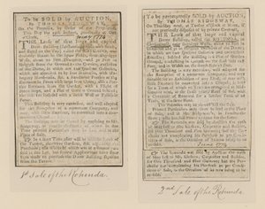 Chapelle de Spa Fields, Clerkenwell. Ventes de la rotonde - English School