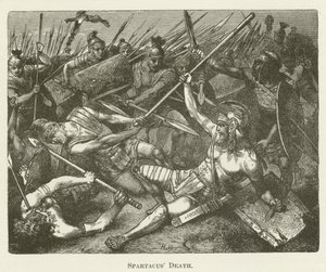 Mort de Spartacus - English School
