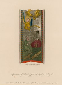 Spécimens de peinture de la chapelle Saint-Étienne