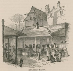 Marché de Spitalfields, Londres - English School