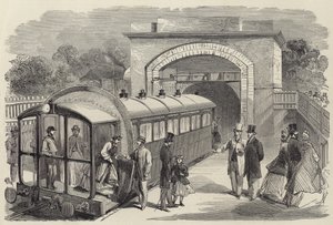 Chemin de fer à pression atmosphérique à Londres - English School