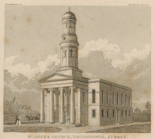 Église St Anne, Wandsworth, Surrey - English School