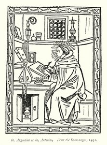 Saint Augustin ou Saint Antonin, d
