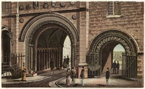 Porte de Saint-Augustin, arche normande - English School