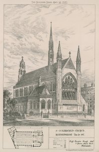Église St Cuthberts, Kensington - English School