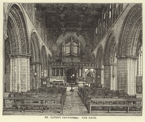 Cathédrale de St Davids, la nef - English School
