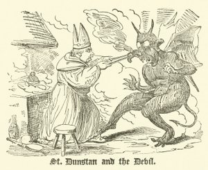 Saint Dunstan et le Diable - English School