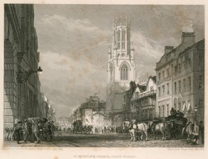 Église St Dunstans, Fleet Street, Londres