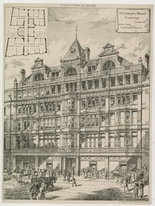 St Georges House, Eastcheap, Londres - English School