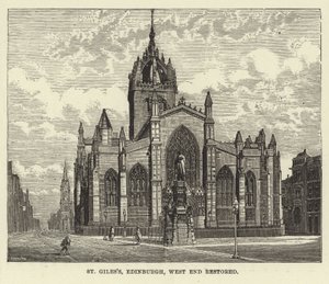 St Giles, Édimbourg, extrémité ouest restaurée - English School