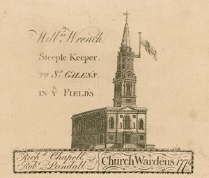 St Giles in the Fields, Londres