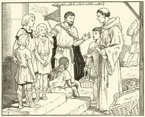 Saint Grégoire et les esclaves anglais