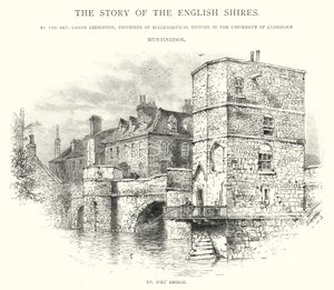Pont de St Ives (gravure) - English School